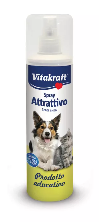 Vitakraft 2 spray attrattivi per cani e gatti 250 ml.
